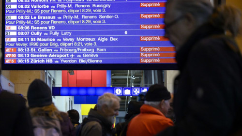 Frapp Le Trafic Ferroviaire A T R Tabli Entre Lausanne Et Berne