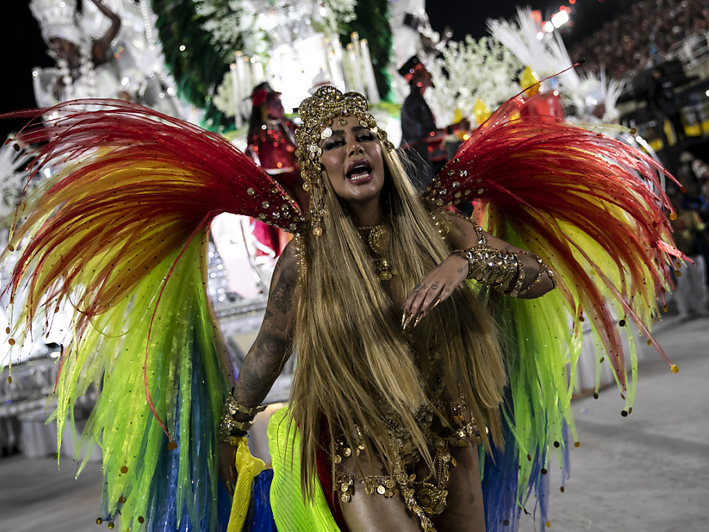 Frapp  Le Carnaval de Rio a commencé