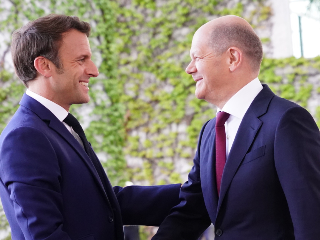 Frapp | Macron Et Scholz Au Téléphone Avec Poutine