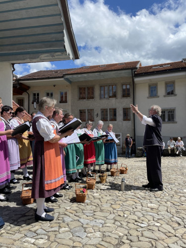 Prestation du Choeur Mixte 