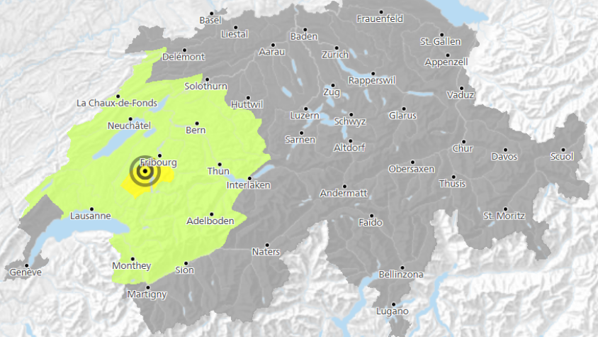 Frapp | Erdbeben im Kanton Freiburg