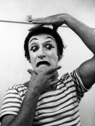 "Clown Bip" Marcel Marceau