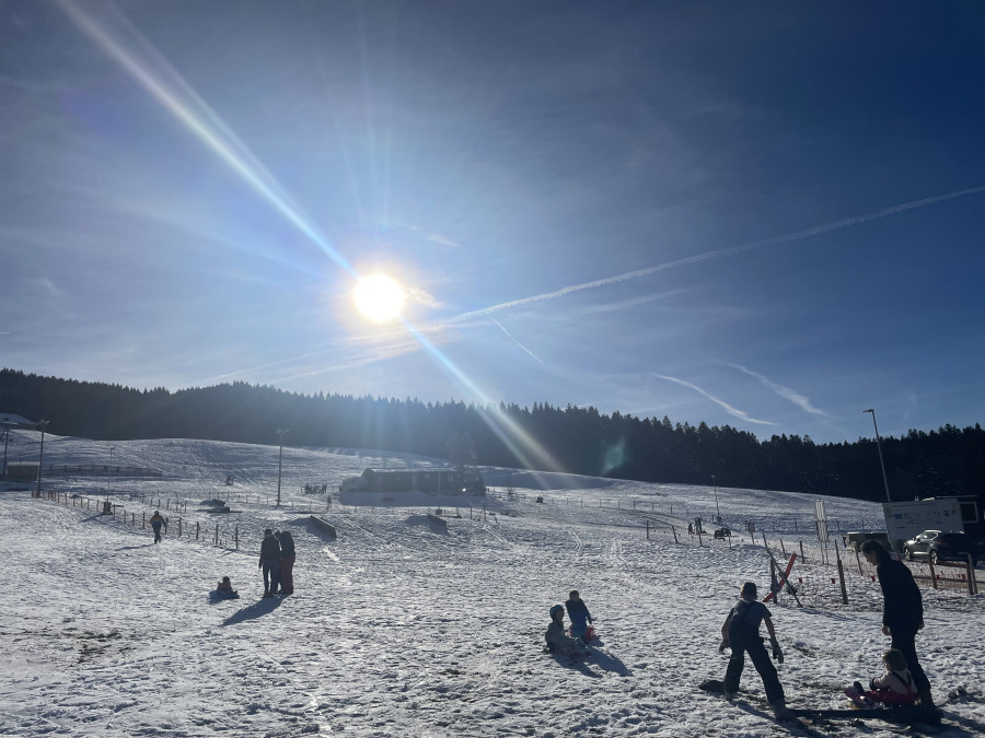 Les téléskis du Mont Gibloux ont connu une journée sous un soleil radieux.