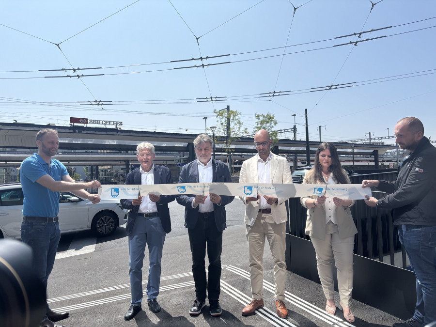 Les autorités ont coupé le ruban jeudi matin, marquant l'inauguration officiel de l'interface de Richemond.