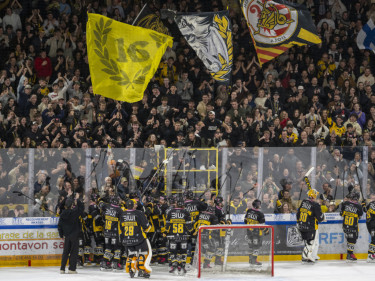 Photo: Frapp HC Ajoie Shuts Out Genève-Servette 5-0 to Reach 22-Point Milestone